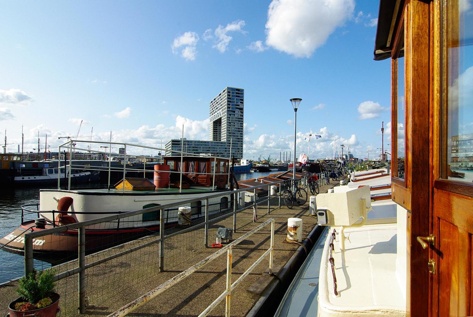 Najade Eco Houseboat Hotel Amsterdam Exterior photo